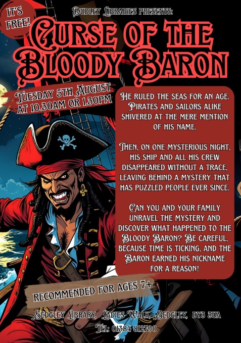 Sedgley Library - Curse of The Bloody Baron